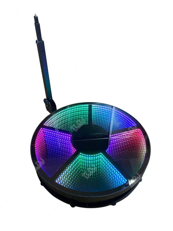 Rent Per Day Top Light DJ Infinite LED RAL-6 Round 360 Photo Booth Deluxe Package (AUTOMATIC, TRAVEL CASE INCLUDED)